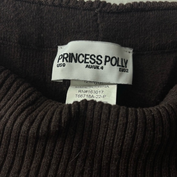 Princess Polly Knit Fold Over Pants - Picture 4 of 4